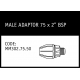 Marley Philmac Male Adaptor 75 x 2 BSP - MM302.75.50